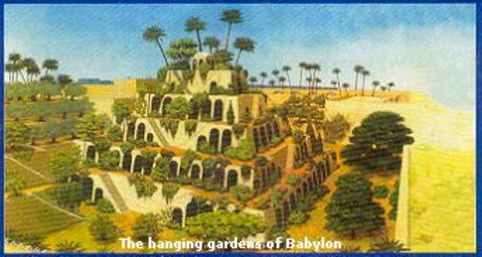 The Hanging Gardens Of Babylon Ancientworldwonders