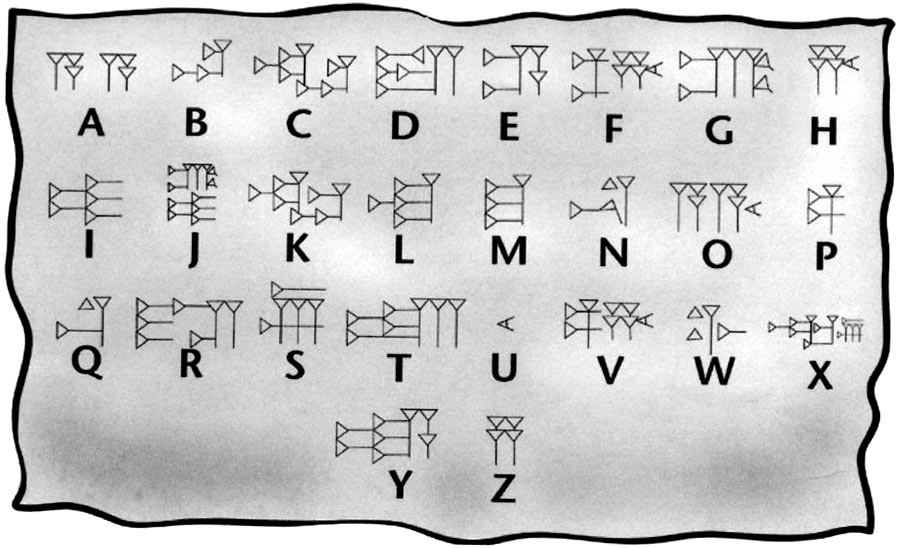9 Sumerian ancient cuneiform writing