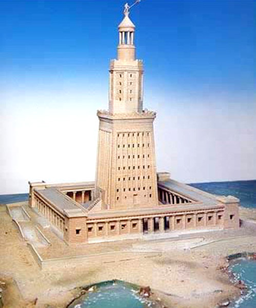 the lighthouse of alexandria 2 Pharos of Alexandria (Lighthouse of Alexandria)